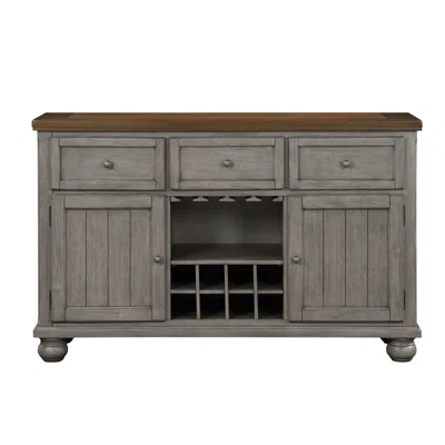 Alexes 58" Wide 3 Drawer Sideboard