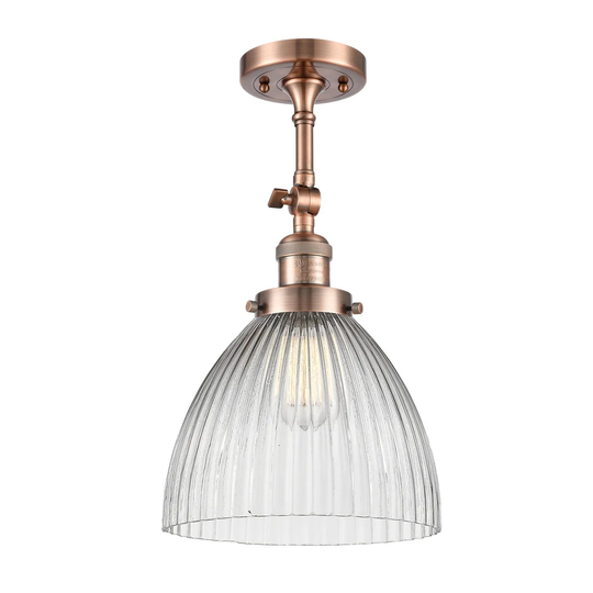 Innovations Lighting Seneca Falls 10" Wide Semi-Flush Ceiling Fixture