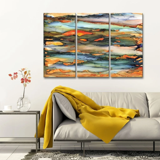 Ready2HangArt 'Methane' Canvas Wall Decor Set by Max+E - Multi-color