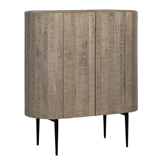 Jesse 35-inch Reclaimed Mango and Iron 2-Door Sideboard