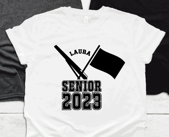 Color Guard Senior Night T-Shirt, T-Shirts, Team Year Gifts, Gifts
