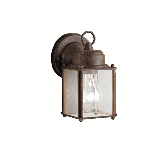 Kichler Lighting Traditional 1-light Tannery Bronze Outdoor Wall Lantern