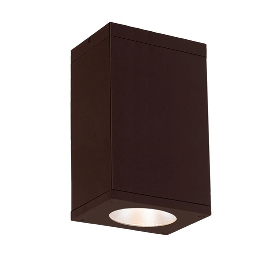 WAC Lighting Cube Architectural 10" Tall LED Outdoor Flush Mount