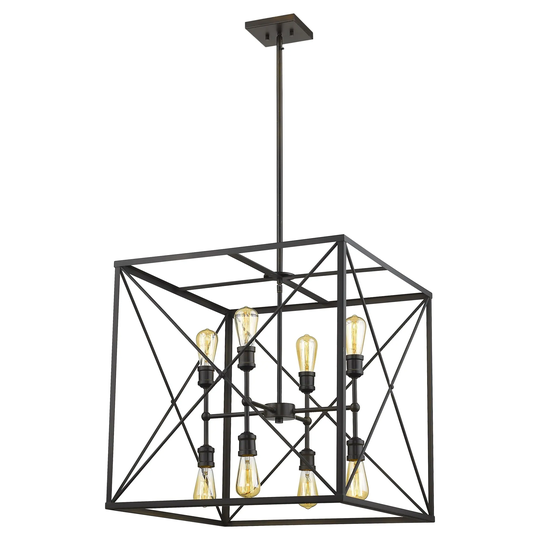 Brooklyn 8-light Oil-Rubbed Bronze Pendant