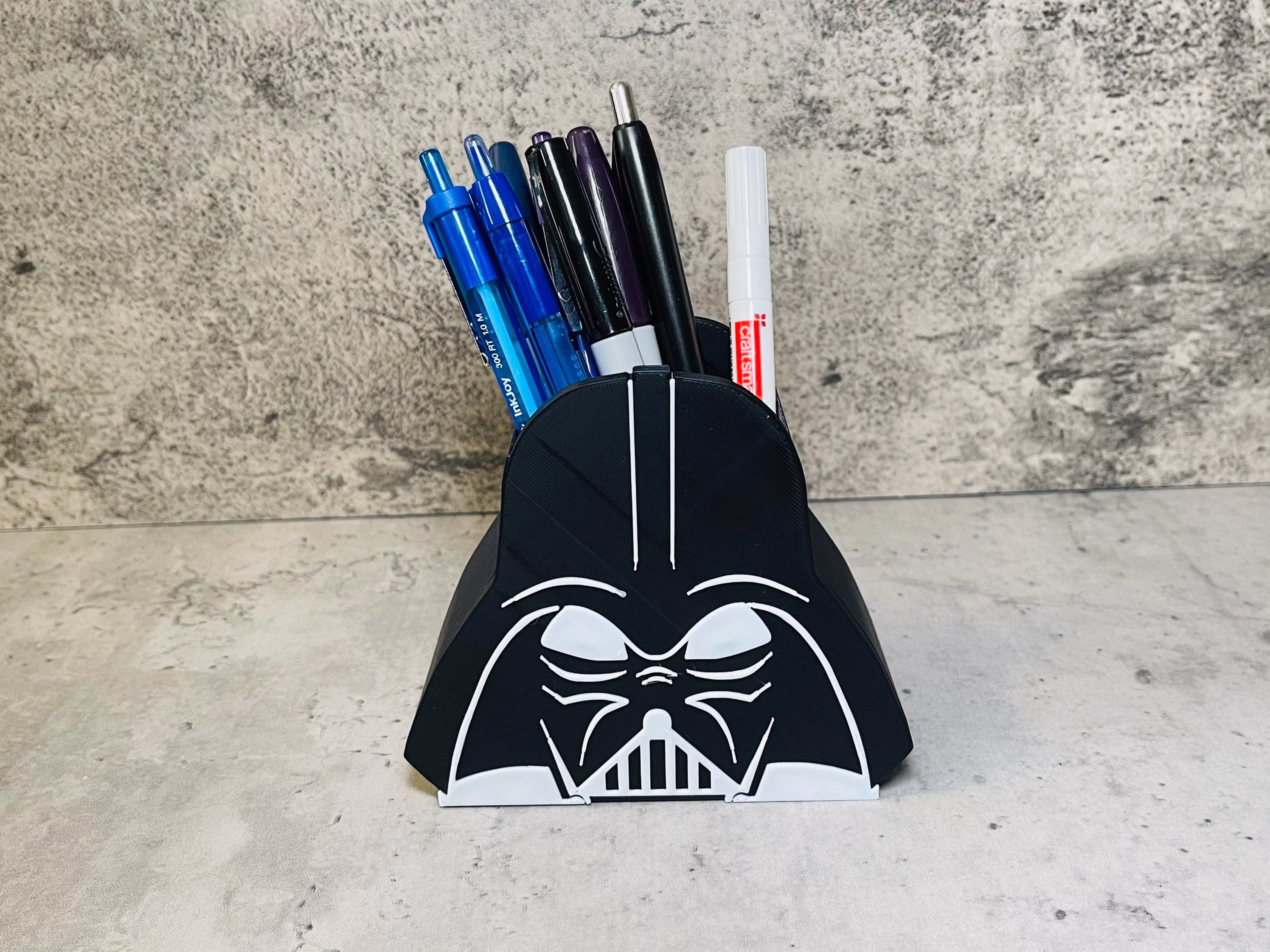 Pen & Pencil Holder | Darth Vader Makeup Brush Marker Case