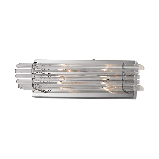 Alico Quebec Chrome 2-light Crystal Vanity
