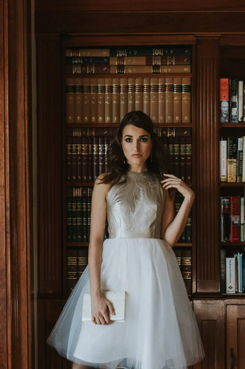 Gold & Blush Tulle Party Dress, Winter Wedding, Vegan Leather, Prom Fall Bridesmaid, Sparkly Holiday Reception Dress