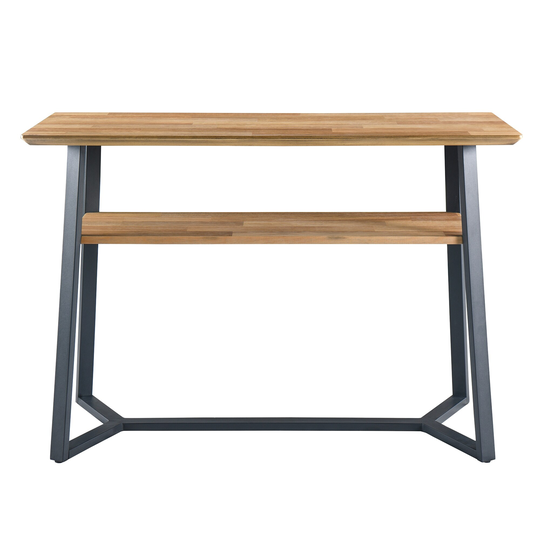 Console Table Narrow Sofa Table Entryway Table with Shelf,