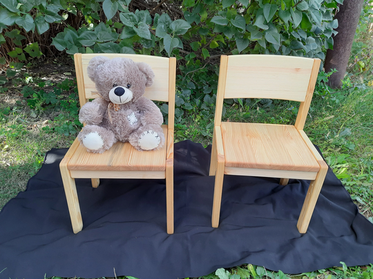Toddler Chair Wood Personalize Abjust Kid From 2-3 Years Wooden Kids Children Furniture in Kindergarten Montessori Waldorf