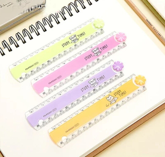 30cm Multifunction Foldable Ruler, School, Office, Student Cute Plastic Ruler
