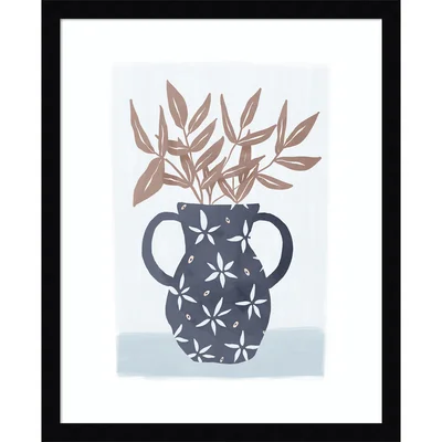MT Star Vase by Maja Tomljanovic - Picture Frame Painting Print