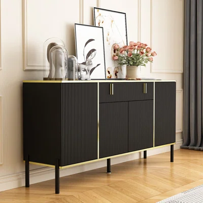63" Wide Sideboard With Strong Storage