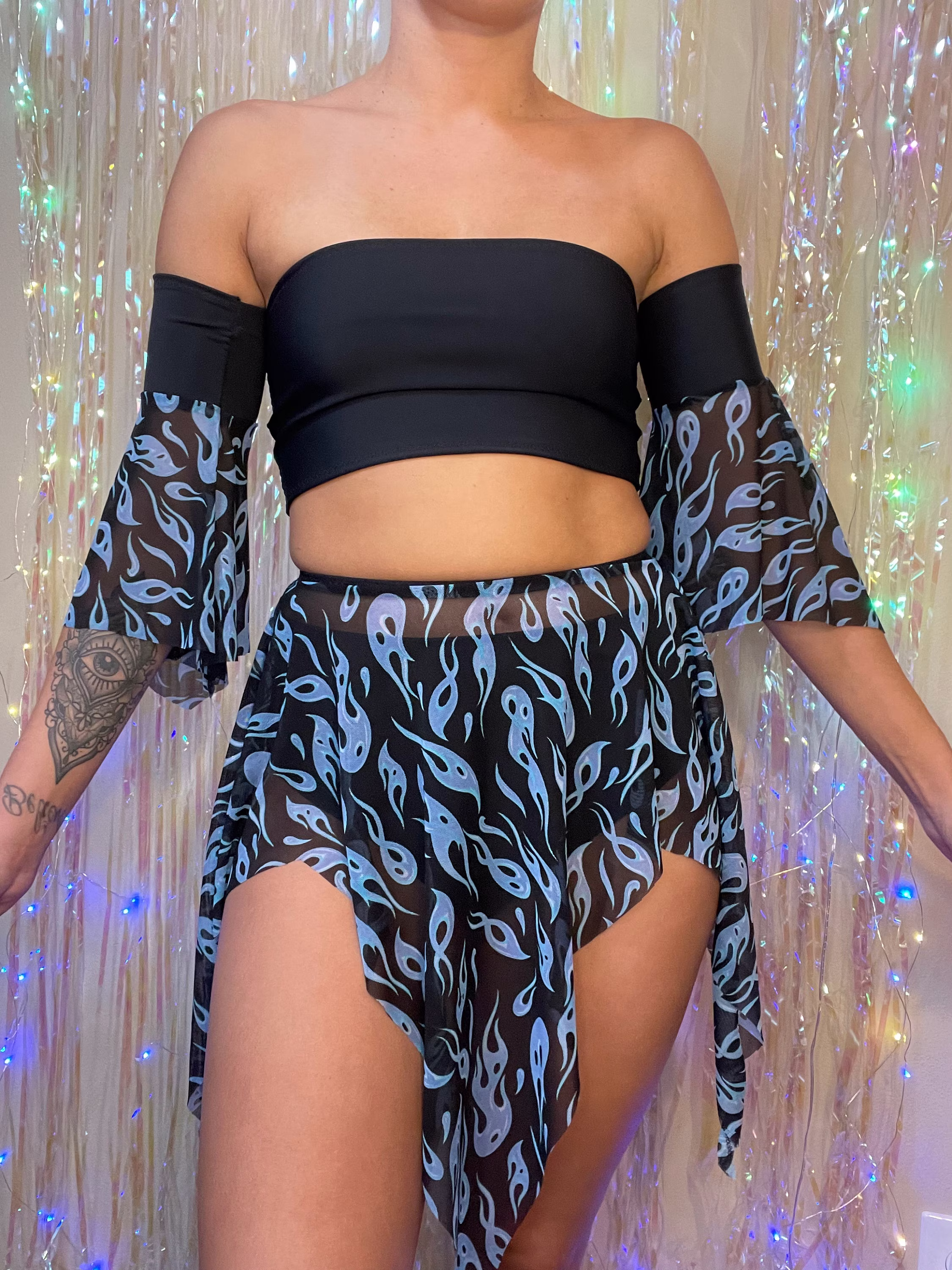 Pre-Order Flame Fairy 4Pc Skirt Set