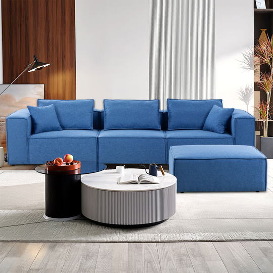 Modern Upholstered Sectional Sofa for Living Room