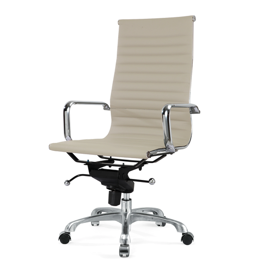 Trixie High-back office chair with Arm - Grey