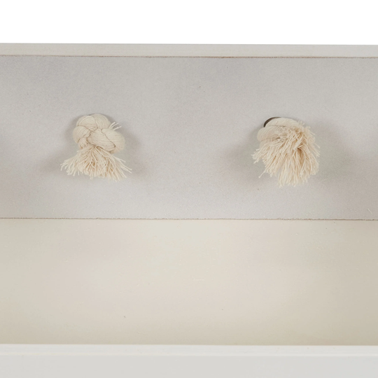 Seaside 4-Drawer Storage Side Table
