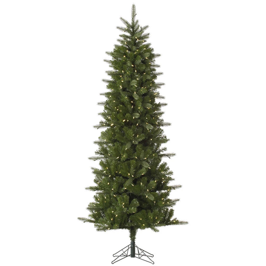 4.5' x 26" Carolina Pencil Tree with 200 Warm White LED Lights
