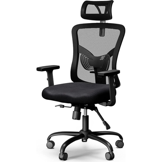 Office Chair Ergonomic Office Chair High Back Mesh Computer Chair with Lumbar Support Adjustable Armrest