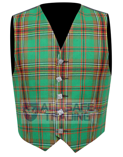 Clearance Sale Scottish/Irish Formal Straight Pattern Tara Murphy Tartan Waistcoat/Vest, Mens Scottish Waistcoat, Kilt, Celtic, Highland