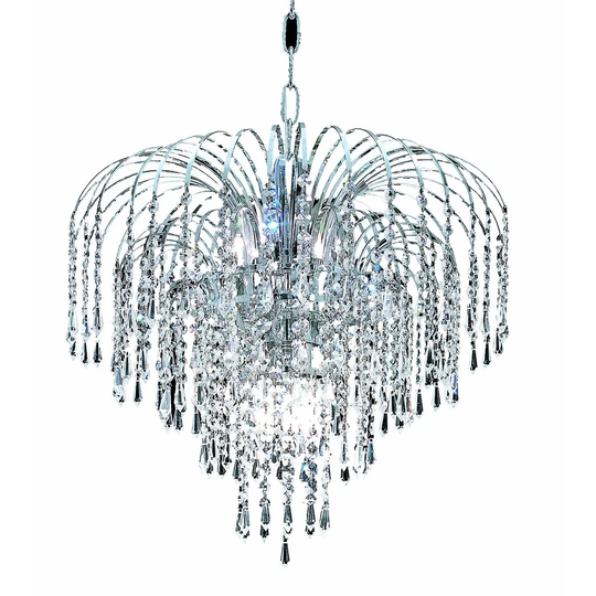 Falls 6-Light 19 in. Pendant (Available in Chrome and Gold)