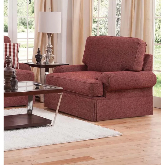 American Furniture Classics Model Rustic Red Series Upholstered Arm Chair