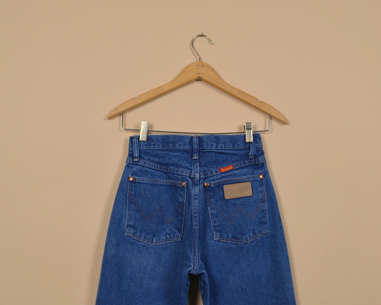 Wrangler Size 24 Dark Wash Y2K Vintage Denim Jeans