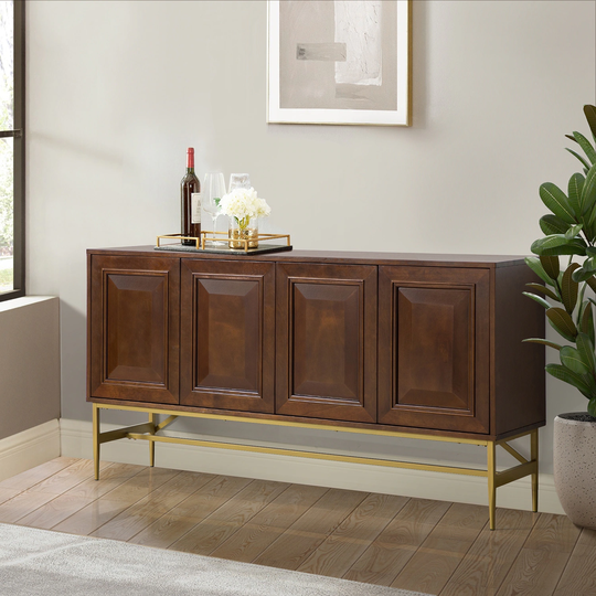 Paschalis Buffet Sideboard Cabinet with 4 Doors