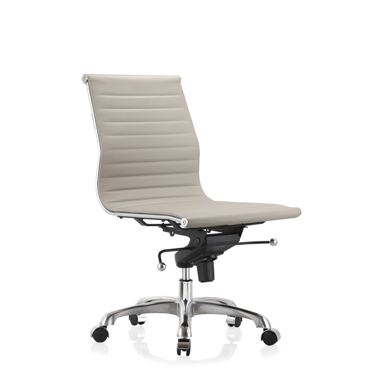 Oxie Low-back office chair with without Arm in Grey