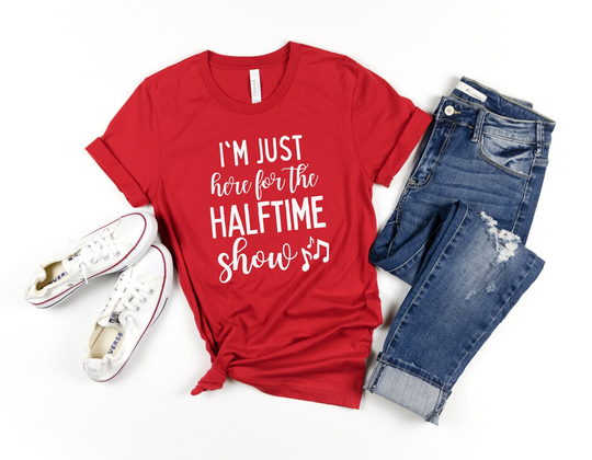 Marching Band Shirt Color Guard Tshirt Mom Director Tee I'm Just Here For The Halftime Show Gift