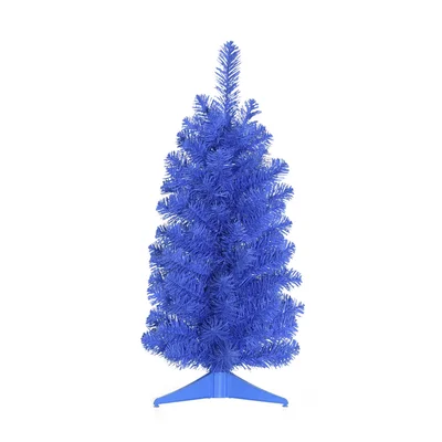 Pencil Ice Blue Fir Artificial Christmas Tree