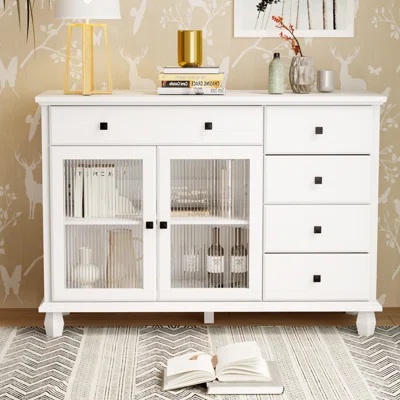 Buckden 47.24" Wide 5 Drawer Sideboard