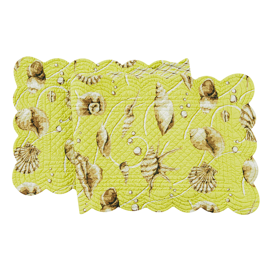 14" x 51" Calypso Table Runner - Green