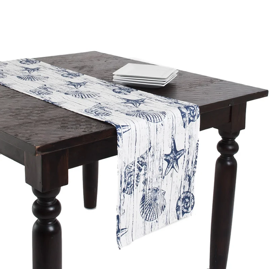 Nautical Design 12x72-inch Table Runner