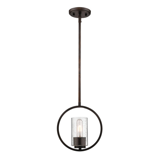 Millennium Lighting Delano Rubbed Bronze Mini-Pendant Fixture