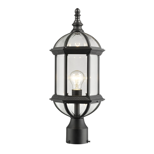 Avery Home Lighting Annex Outdoor Post Mount Light 563PHM-BK