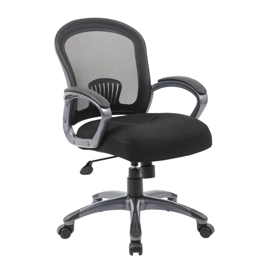 Boss Mid Back Ergonomic Mesh Task Chair