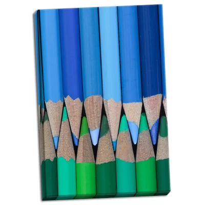 'Colored Pencils I' Canvas Art
