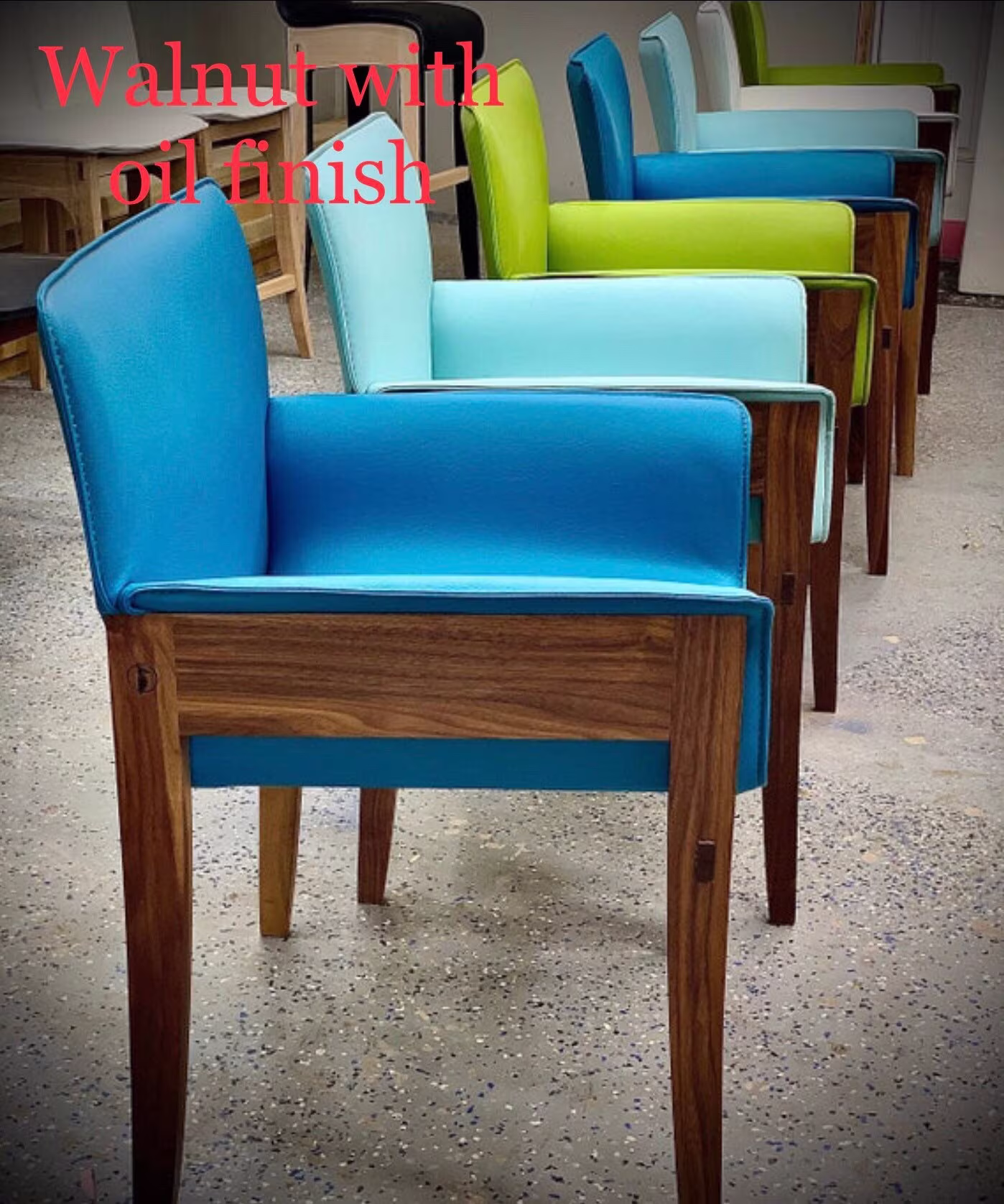 Custom Italian Chair Gelina