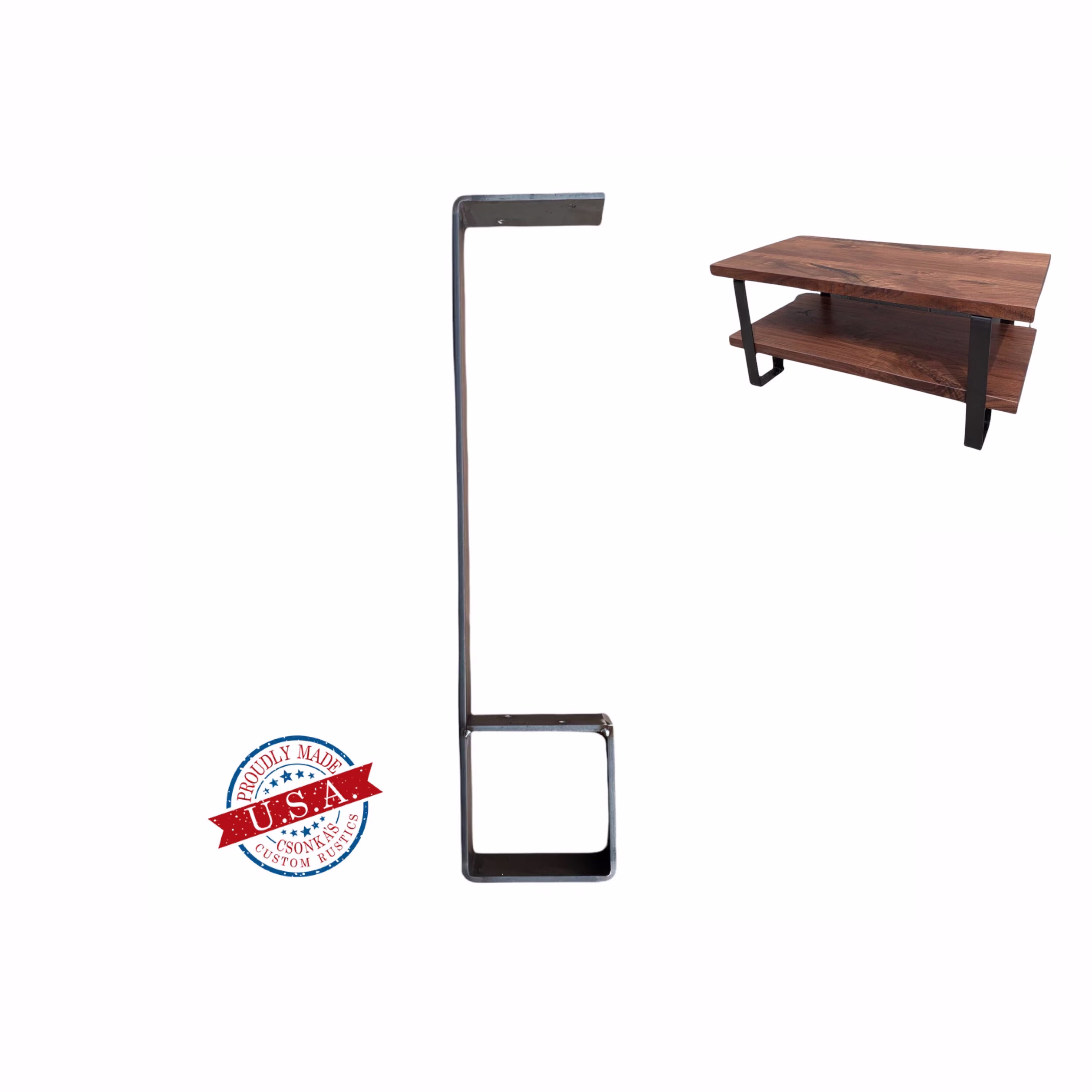 Coffee Table Leg, Desk Metal Bench Hairpin Leg, Console Leg | Single Leg