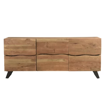 Morrell 71" Wide Acacia Wood Sideboard