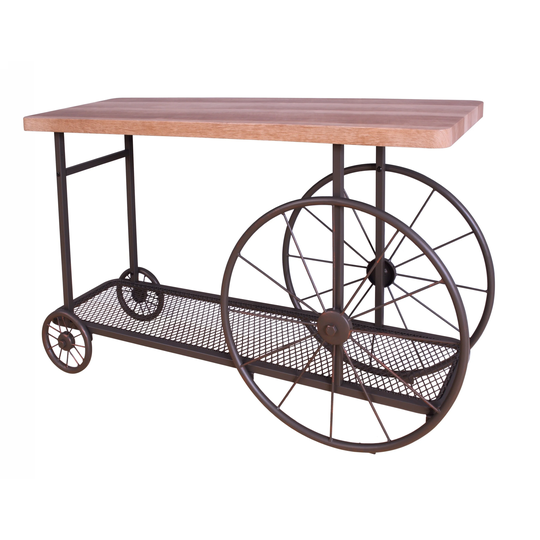 Acme Furniture Francie Grey Metal and Wood Occasional Tables
