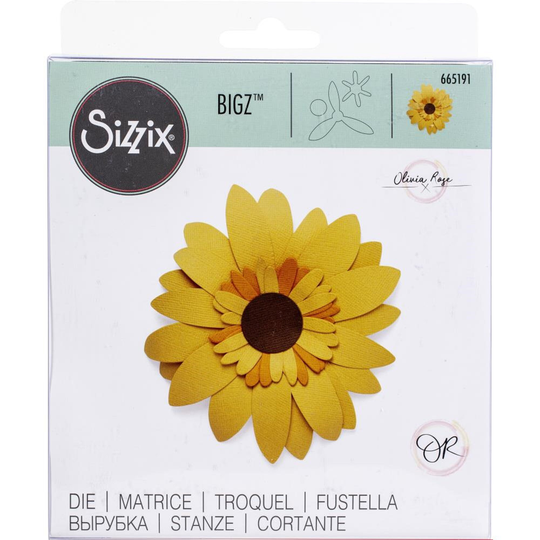 Sizzix Bigz Sunflower Die 665191
