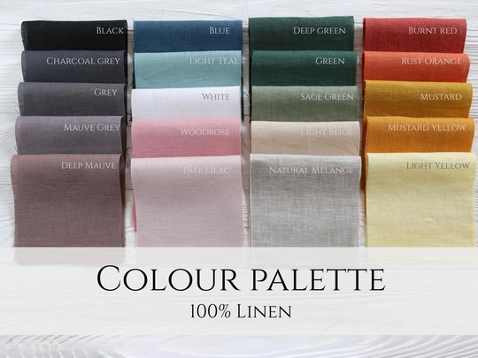 Soft Wedding Napkins, Rustic Table Decor, Linen Napkin in Various Colors, Linen Napkins Set Of 4-6-8 Natural Napkins