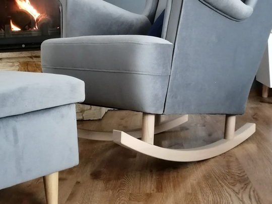 Rocking Legs For Armchair, Rocking Chair, Wooden Legs, Beech