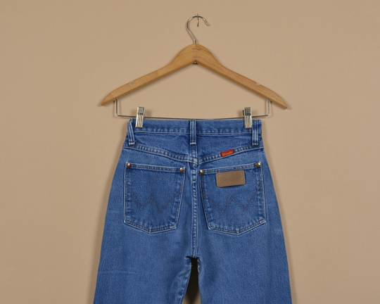 Wrangler Size 23 Y2K Denim Dark Wash Jeans