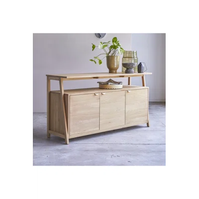 Pola 65'' Wide Oak Solid Wood Sideboard