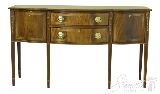51459Ec Stickley Federal Style Highly Mahogany Sideboard