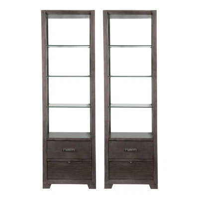 Ceci 30" H x 59" W Steel Standard Bookcase