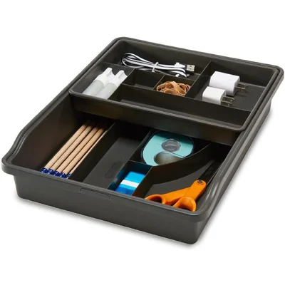 Original Junk Drawer Organizer-Granite| VALUE COLLECTION | 23-Compartments | Multi-Purpose Storage | Heavy Duty | BPA-Free