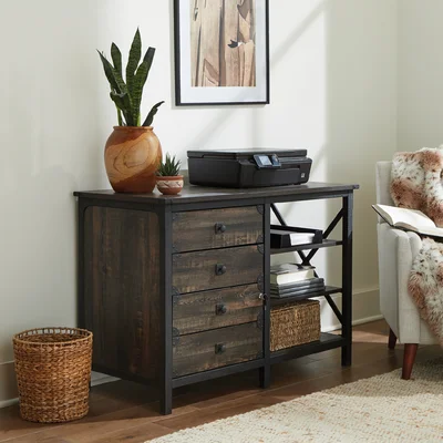 Hovey Steel 3 - Drawer Filing Credenza